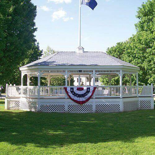 Large Vinyl Gazebos - Amish