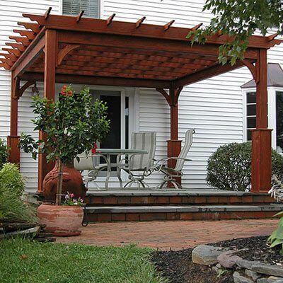 Traditional Wood Pergolas - Amish