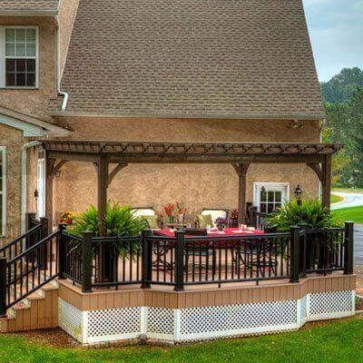 Traditional Wood Pergolas - Amish