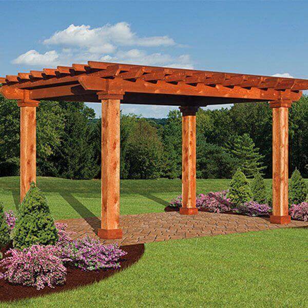 Artisan Wood Pergolas - Amish Image