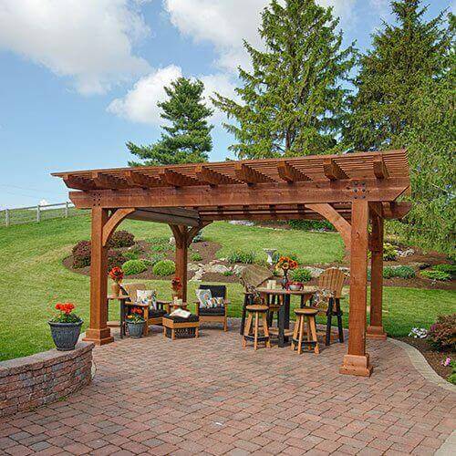 Kingston Wood Pergolas - Amish