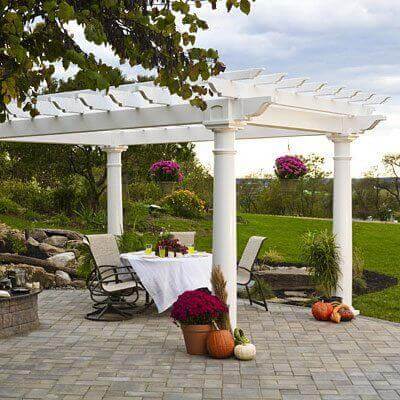 Artisan Vinyl Pergolas - Amish