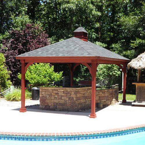 Traditional Wood Pavilions - Amish