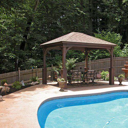 Traditional Wood Pavilions - Amish