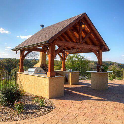 Alpine Wood Pavilions - Amish Image