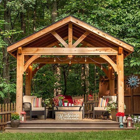 Alpine Wood Pavilions - Amish