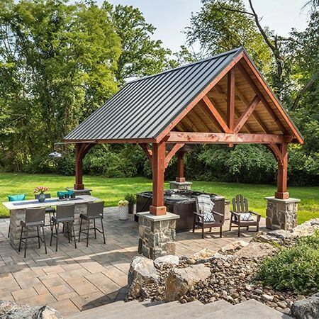 Alpine Wood Pavilions - Amish