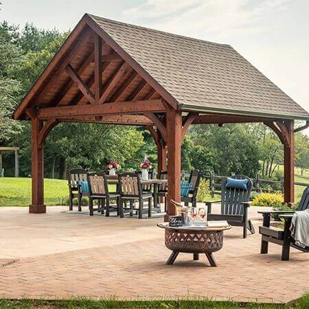 Alpine Wood Pavilions - Amish