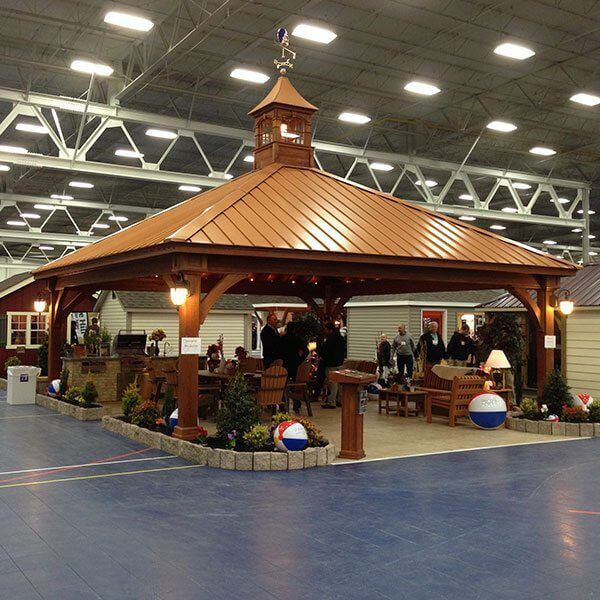 Grand Estate Wood Pavilions - Amish