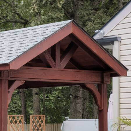 A-Frame Wood Pavilions - Amish