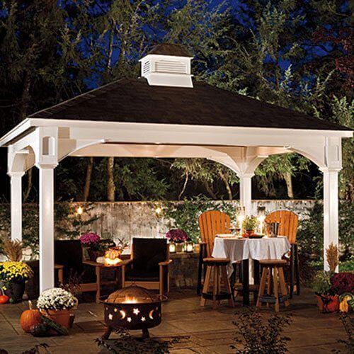 Traditional Vinyl Pavilions - Amish Image