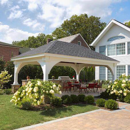 Grand Estate Vinyl Pavilions - Amish