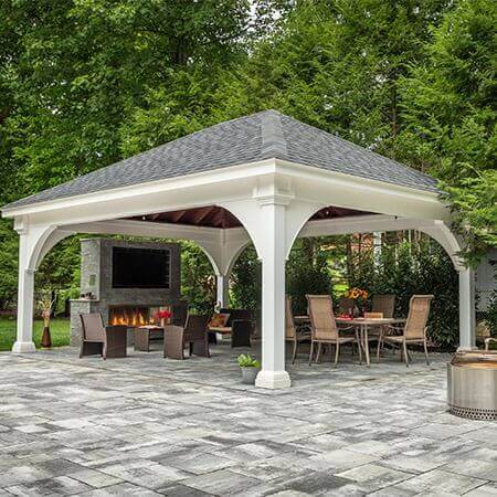 Grand Estate Vinyl Pavilions - Amish